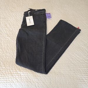 Frame Denim Women's Black Le Mini Boot Jeans